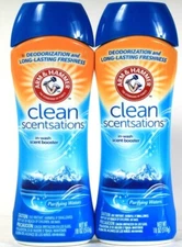 2 Arm & Hammer 24 Oz Clean Scentsations Purifying Waters In Wash Scent Booster