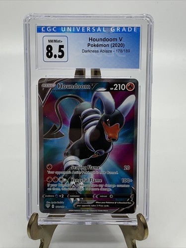 Houndoom V graded CGC 8.5 for sale on eBay
