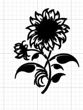Sunflower Decal