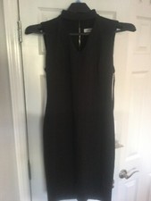 NWT Calvin Klein Black Keyhole Sheath Cocktail Dress Size 10  CD7P135V