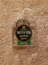 *BRAND NEW* Suntory Midori Melon Liqueur Vintage Keychain FOB Sealed