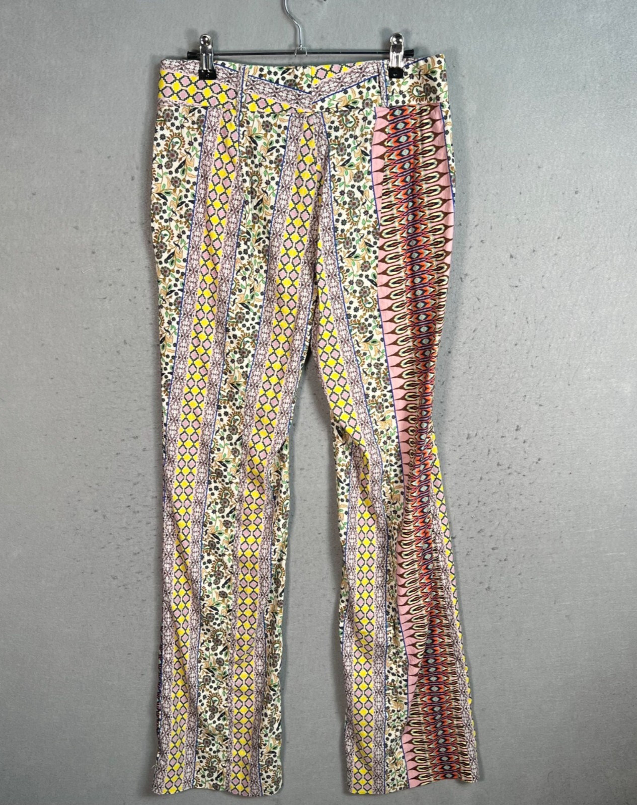 E3 By Etcetera Womens Multicolor Patterned Flared… - image 2