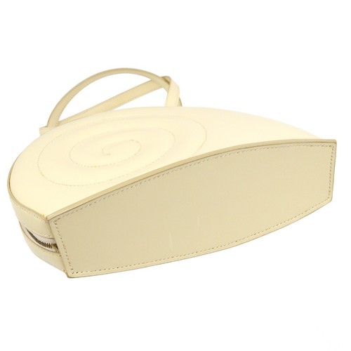 Hermes Ivory Box Calf Colimacon Handbag 4C □B 182878 - Picture 3 of 9