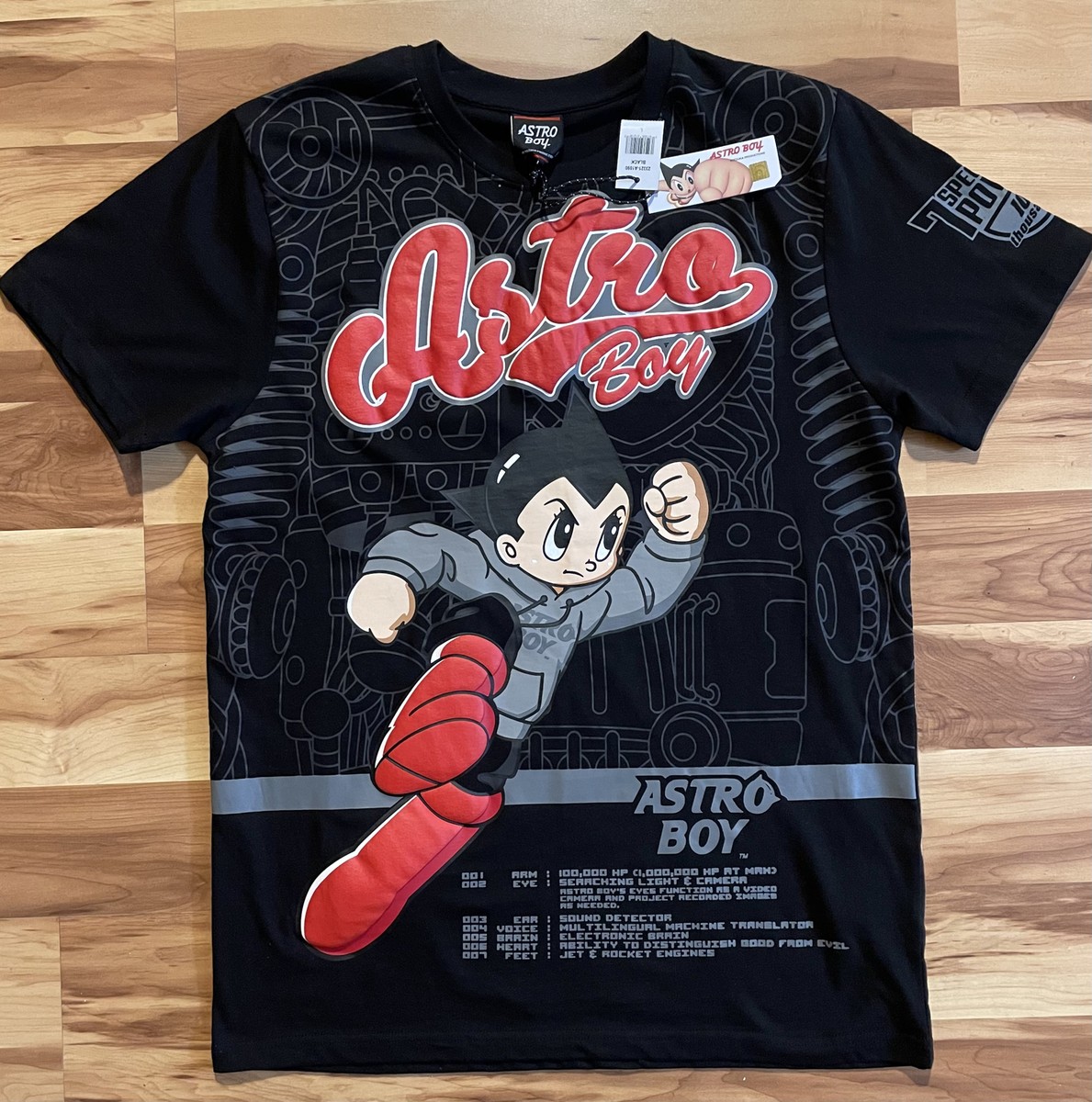 Astro Boy Vintage Shirt Men's Japanese Manga Mighty Atom Southpole