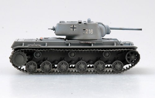 Easy Model 1/72 Germany KV-1 Heavy Tank Model 1941 Plastic Tank Model #36293 - Picture 5 of 6