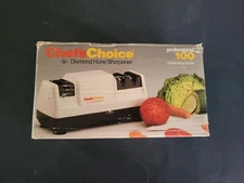Chef's Choice Diamond Hone Electric Knife Sharpener Pro 100 Hvy Dty Trizor Edge