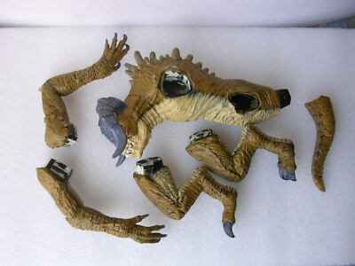 Fallout DEATHCLAW Build-a-Figure COMPLETE CUSTOM PAINTED Loot