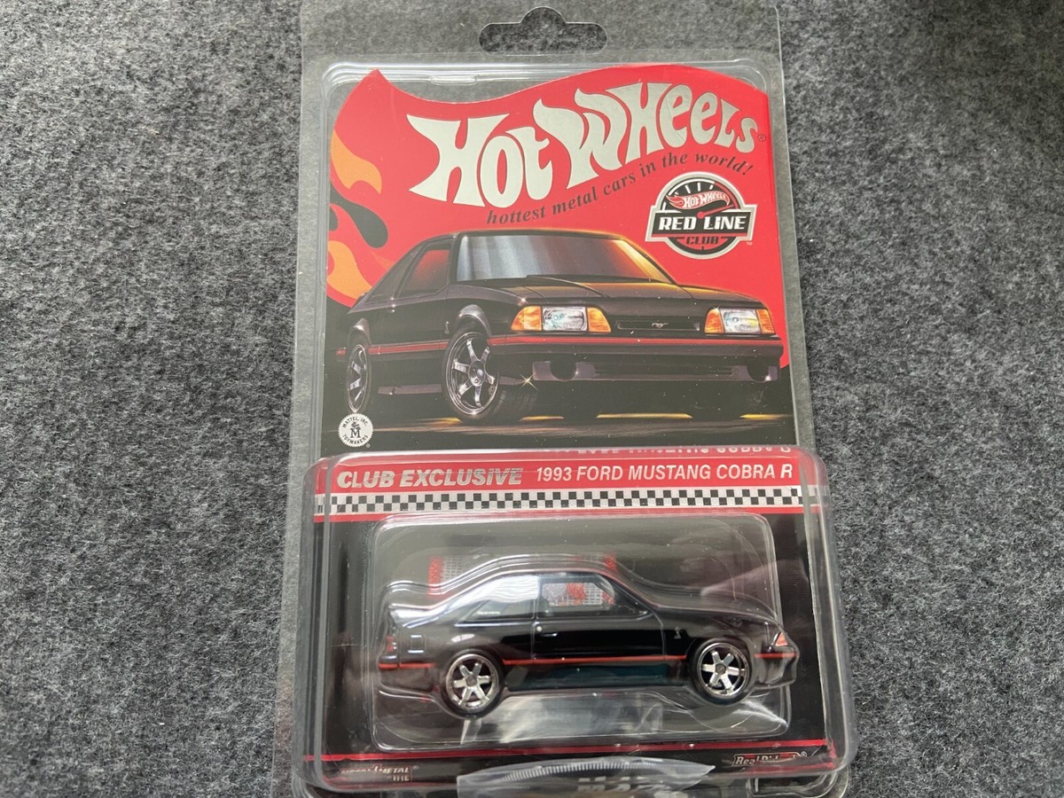 1993 Ford Mustang Cobra R Red Line Club RLC Hot Wheels | eBay