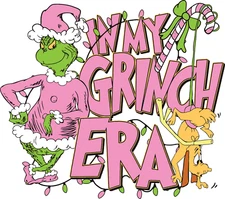 Direct To Film Transfer, Ready to Press, Iron on Transfer, DTF, Grinch