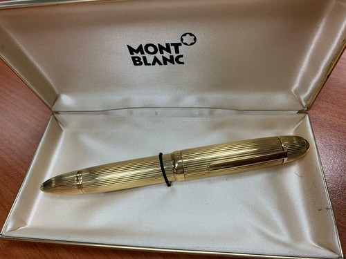 Montblanc 149 Massiv 18 Karat Gold Füllfederhalter - Bild 1 von 11