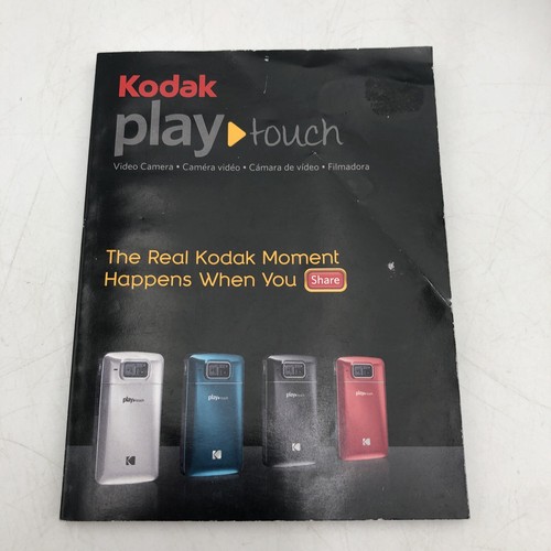 USED Black KODAK Zi10 Play Touch Camera BUNDLE WORKING READ F - Picture 6 of 8