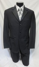 Classic Black Lauren Ralph Lauren Wool Tuxedo Jacket Discount Gala Big  Tall