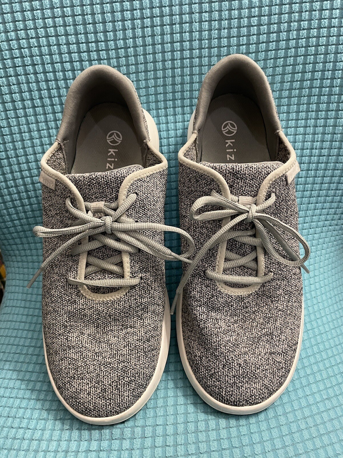 SAOLA Kizik Madrid scarpe da ginnastica grigio veloce senza mani da uomo 9 5 donna 11