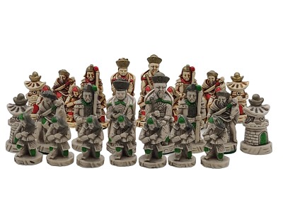 Incomplete 2 3/8'' Chess Set Missing Pawn