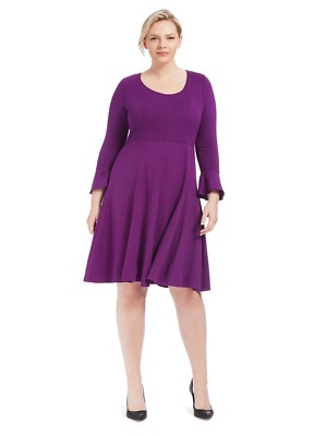 what does fit and flare dress mean Women's Fit and Flare Off-Shoulder Foam Synthetic Midi Dress S/M/L Blue/White MEAN BLVD White / Customize main image 0