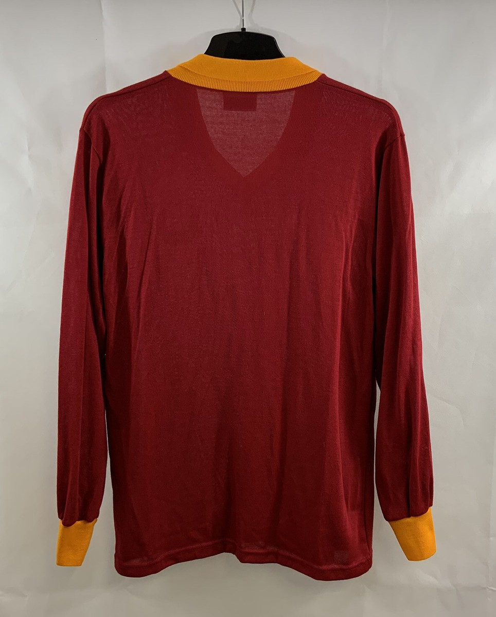 AS Roma L/S Home Football Shirt 1984/86 Adults Large Kappa F894 | eBay
