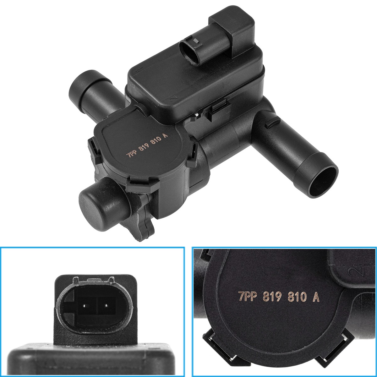 New HVAC Heater Control Valve 7PP819810A For Porsche Cayenne Macan