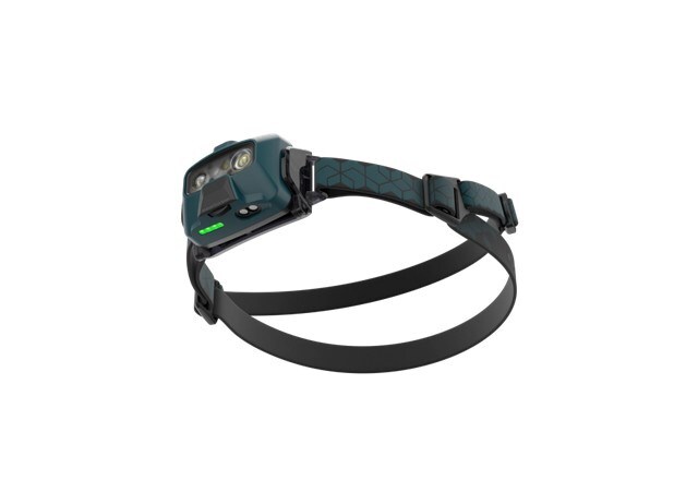 4058205036696 Светодиодный светильник HF6R Core бирюзово-зеленый - Stirnband-Taschenlampe LED грюн 19090₽