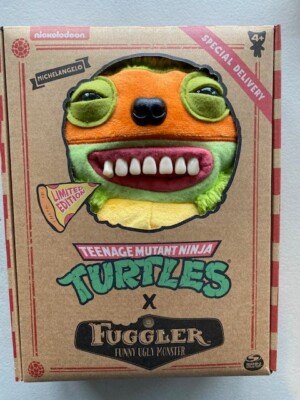 FUGGLER TEENAGE MUTANT NINJA TURTLES MICHELANGELO RARE LTD EDITION NEW TOY