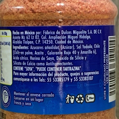 Miguelito Chamoy El Original Chilito Polvo Chili Powder 250g Mexican Candy - Picture 4 of 6