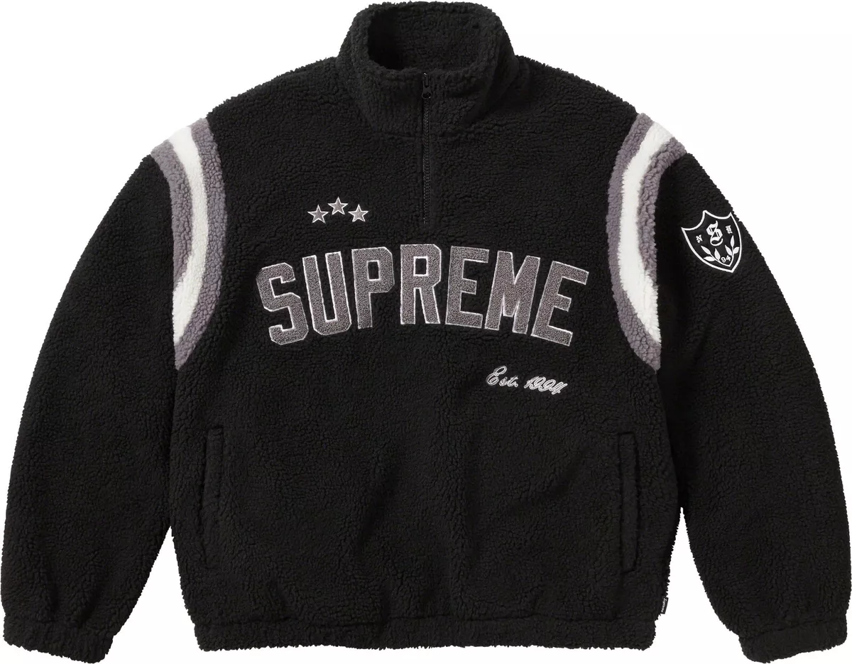 Supreme fleece half zip pullover フリース - トップス