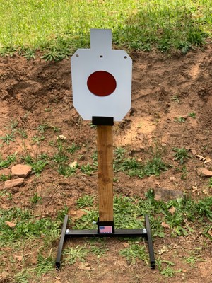AR500 Steel Target Stand System-12/"x20/"x3//8/" Silhouette with 2x4 Stand Mount Kit