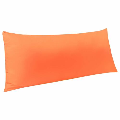 100% Microfiber Body Pillow Case Soft Long Bedding Body Pillow Cover 20X54 Inch - Picture 17 of 33