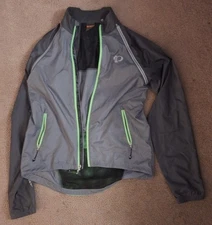 Pearl Izumi Elite Barrier Men's Convertible Cycling Jacket-Smoked Pearl (Large)