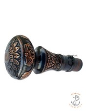 Nautical Designer Antique Style Royal Brass Knob Handle for Walking Stick