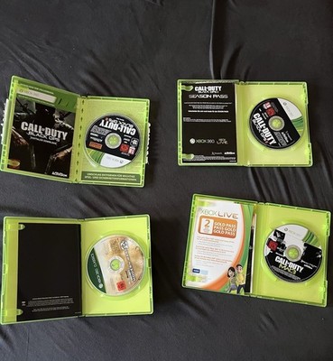 Microsoft Xbox 360 Heimkonsole Schwarz inkl. Netzteil/Kabel & Call of Duty