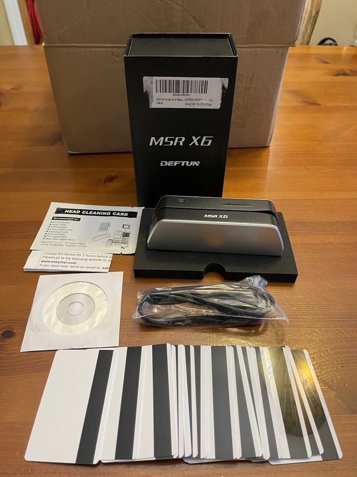Deftun MSR X6 Card Reader Writer - Image 2 of 3