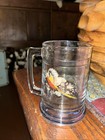 2 Vintage Wild Bird Fowl Glass Tankard Mug Beer Steins (1 pheasant, 1 Geese) — photo 3