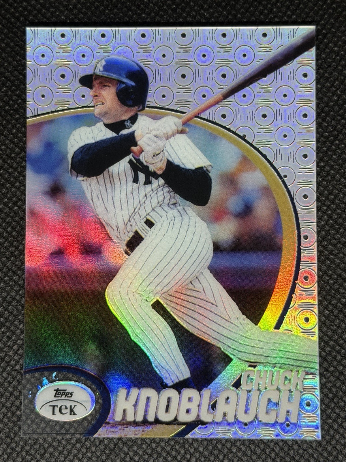 1998 Topps Tek - Chuck Knoblauch #70 Pattern 90