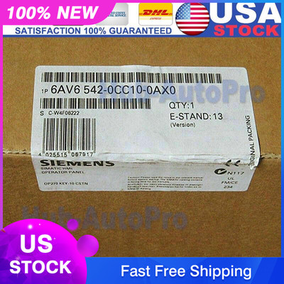 New Siemens 6AV6542-0CC10-0AX0 6AV6 542-0CC10-0AX0 SIMATIC 270 10 Operator panel