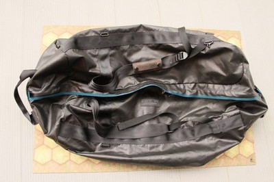 Patagonia Black Wet & Dry Duffel Bag - Rare -Made in USA
