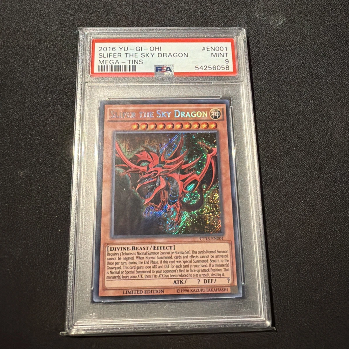 Slifer The Sky Dragon Yu-Gi-Oh! TCG Professional Sports