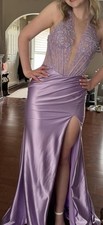 Sheri Hill Prom Dress Size 4 Four Purple