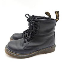 Dr. Martens AirWair 1460 Lace Up Boots Round Toe Kids' Black Size US11 EU28