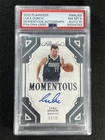 2022-23 Panini Flawless Luka Doncic #MA-LKD Momentous /25 PSA 10 Auto POP 3