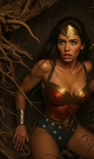 4x6  Color Photo Print Women Famous Fan Art ai Fantasy superhero cosplay Vb 29