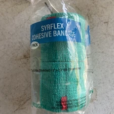 TA3400PINP-4PK Syrflex Yard Flamingo Cohesive Veterinary Wrap Bandage