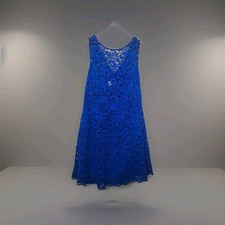 David's Bridal Dress Royal Blue A line size 16