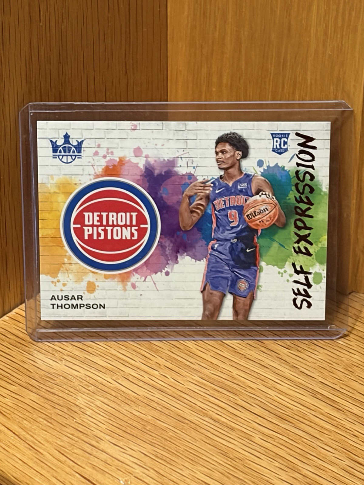 2023-24 Panini Court Kings Self Expression Ausar Thompson #22 Ruby /149 (RC)