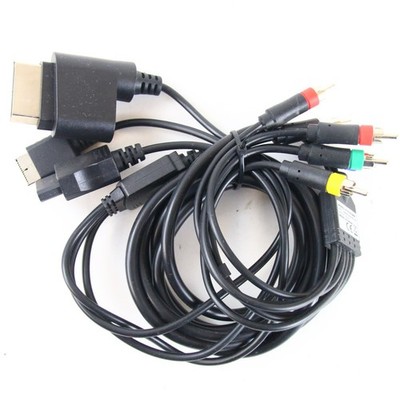 Playstation 1 2 3 Xbox WII Component Video-kabel AV Kabel Audio Video Cable