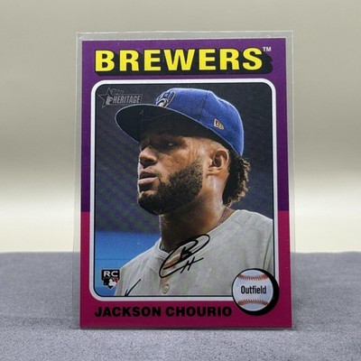 2024 Topps Heritage #632c Jackson Chourio