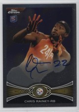 2012 Topps Chrome Refractor Variations Rookie Auto Chris Rainey #53 Auto r9d