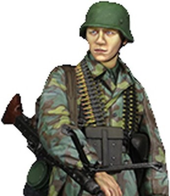 Alpine Miniatures 1/16 WW2 Germany 12th Waffen-SS Panzer Division Figur Neu