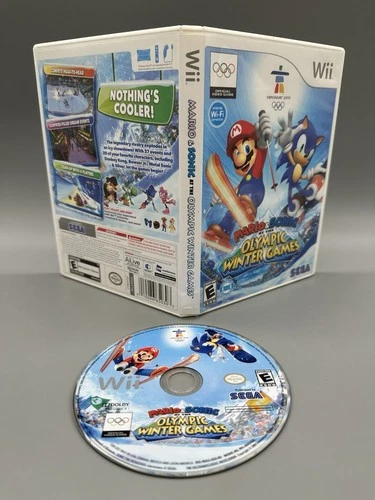 Mario and Sonic at the Olympic Winter Games Wii No Manual