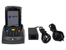 Symbol MC75 Barcode Scanner Wi-Fi MC75A0-P30SWRQA9WR w/CRD7X00-1 Base Adapter