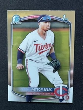 2025 Bowman Chrome Payton Eeles 1ST #BCP-78 Twins